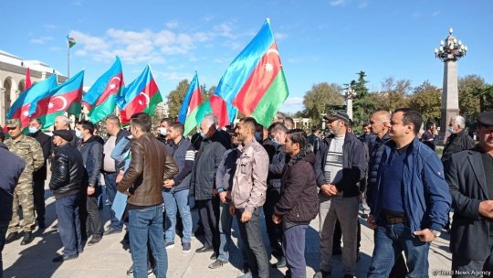 "Şuşanın işğaldan azad olunması mübarək olsun!" - FOTO