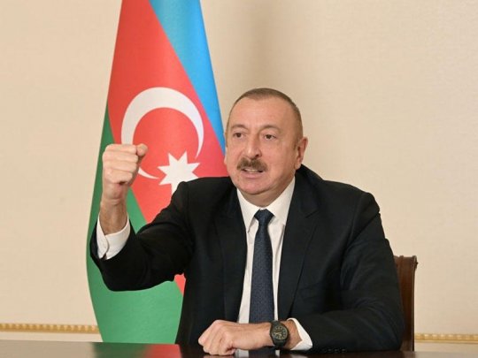 Azərbaycan Prezidenti: "Düşmən “Dağlıq Qarabağ respublikası”nın xəritələrini düzəltmişdi, hanı o xəritələr?"