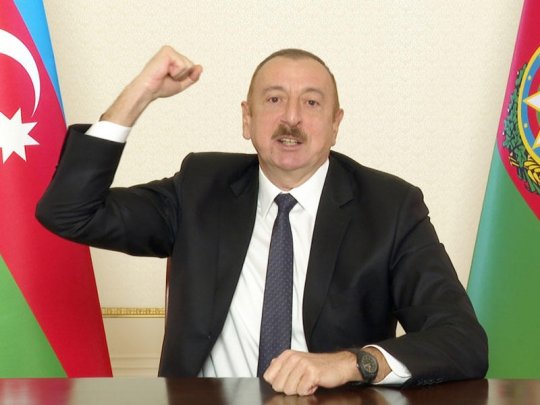 Prezident İlham Əliyev: "Paşinyan 7 şərti bizə irəli sürəndə demişəm, sənin yeddi şərtini zibil yeşiyinə atıram"