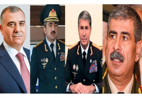 "Zəfər" ordeni alan general-polkovniklər