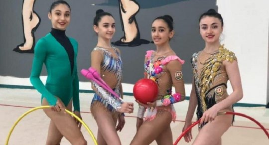 Gimnastlarımız onlayn beynəlxalq yarışdan 11 medal qazanıblar