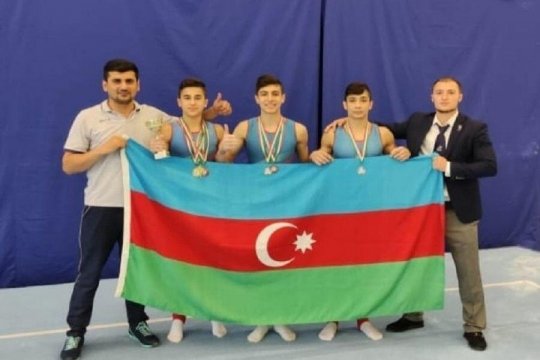 İdman gimnastlarımızdan medallarla zəngin həftəsonu