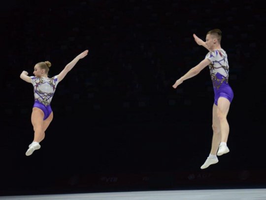 Bakıda aerobika gimnastikası üzrə 16-cı dünya çempionatının ikinci günü başlayıb - FOTO