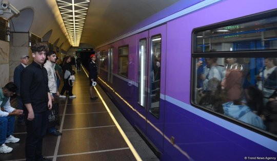 Metronun bu stansiyasında "nasazlıq" yarandı