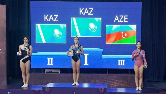 Azərbaycan gimnastları beynəlxalq turnirdə növbəti medalları qazanıblar