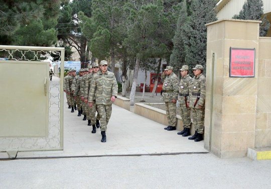 Ordumuzun bir qrup hərbçisi ehtiyata buraxıldı